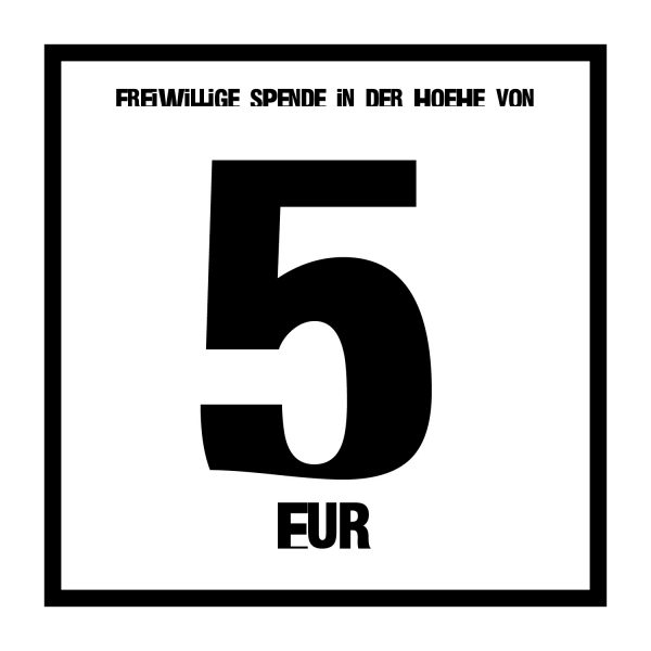 Freiwillige Spende 5€