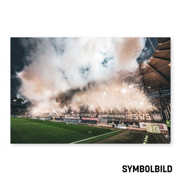 Leinwandbild "Derby Pyro" 90x60