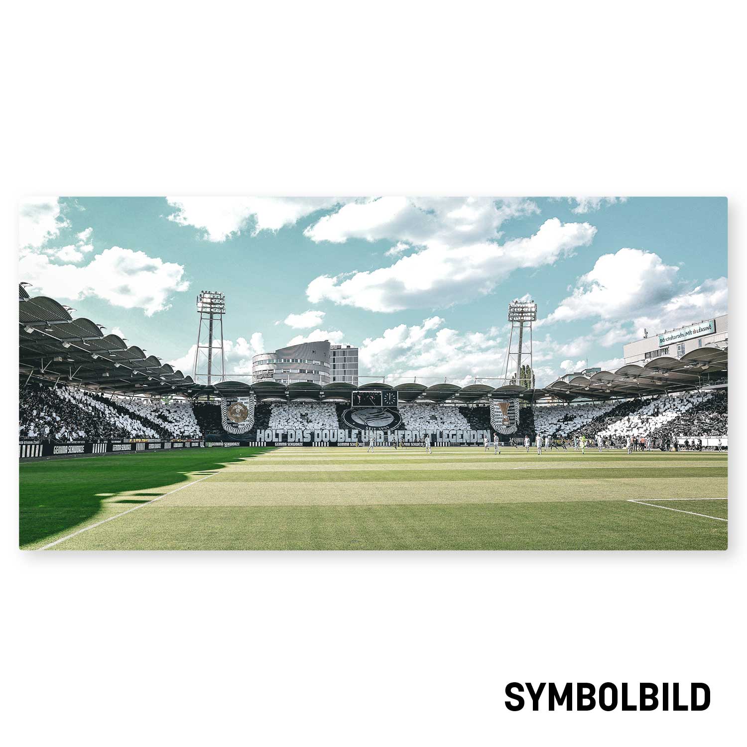 Leinwandbild "Doublesieger"